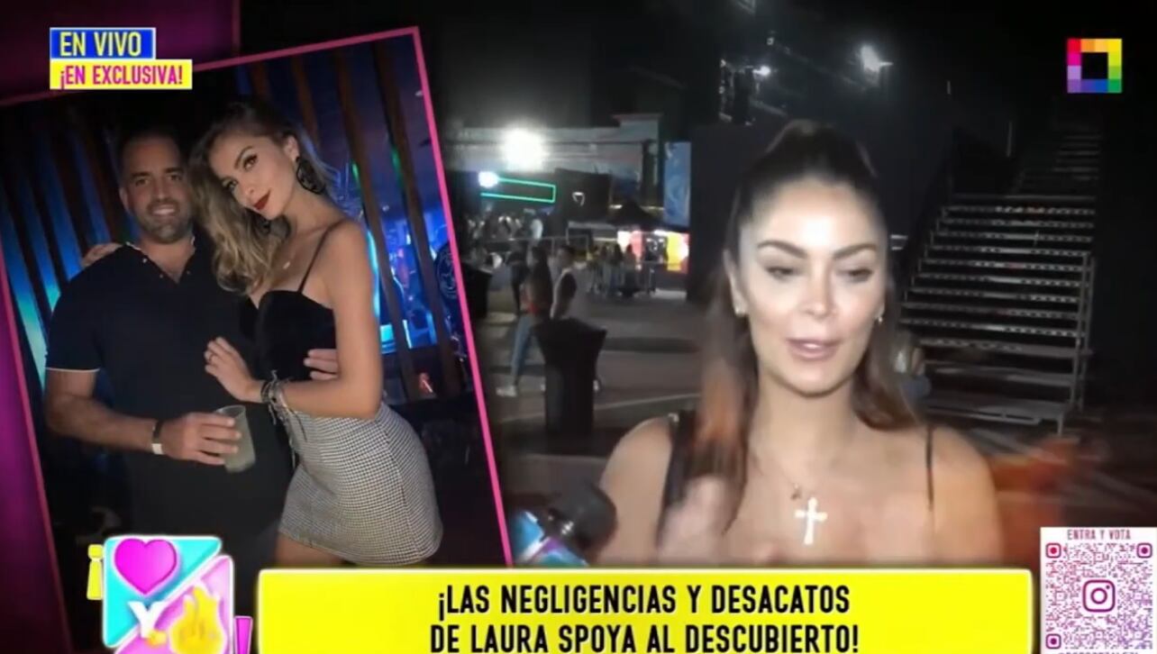Laura Spoya no quiere responder tras destructivas declaraciones de Brian Rullan.