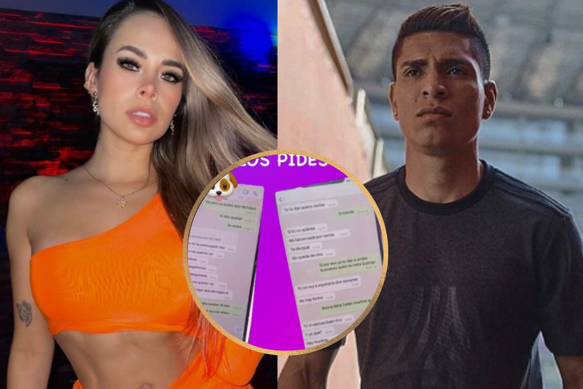 Supuestos chats íntimos entre Paolo Hurtado y Jossmery Toledo