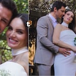 Se casó con su novio André Bankoff en Brasil