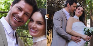 Carol Reali y André Bankoff se casaron en Brasil por civil.