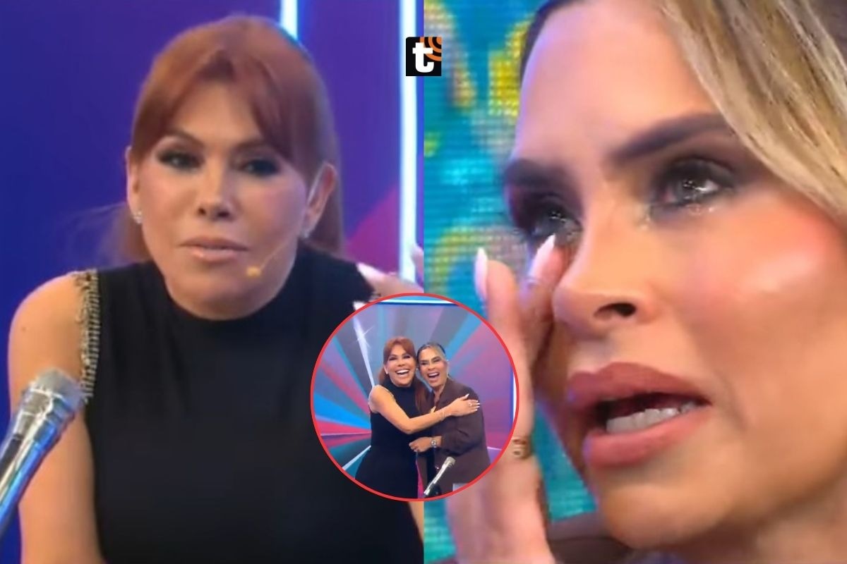 Magaly Medina 'apapacha' a Ethel Pozo.