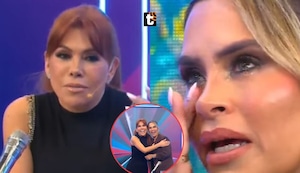 Magaly Medina ‘apapacha’ a Ethel Pozo EN VIVO luego de verla romper en llanto
