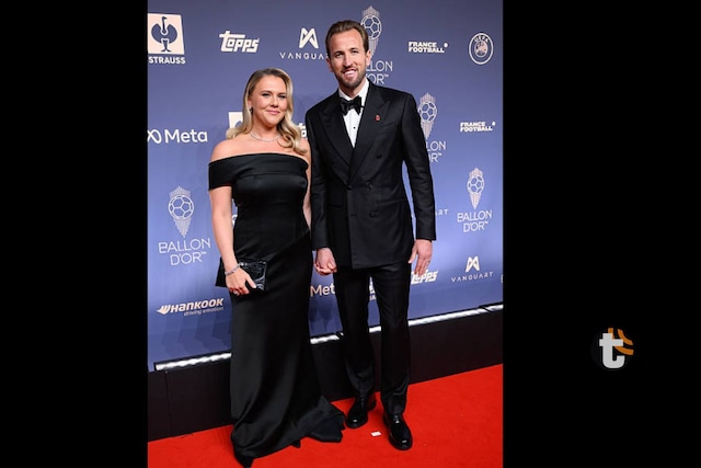 Harry Kane no solo ganó el Balón de Oro, fue uno de los mas elegantes de la ceremonia (Fuente: @francefootball)
