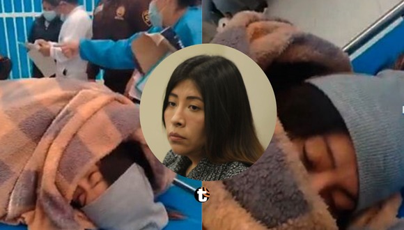 TROME | Betssy Chávez es trasladada al hospital por huelga de hambre seca. Video: Canal N