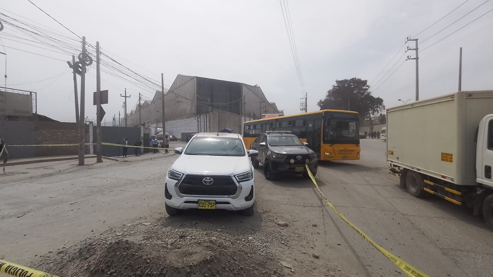 Aquí acabó la persecución en la que un delincuente resultó herido y otro ileso. Ambos fueron detenidos. | Foto: José Yucra
