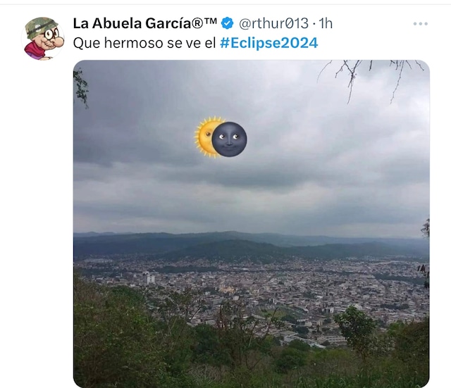 Eclipse Solar total 2024: Los memes más virales (Fotos: Twitter)