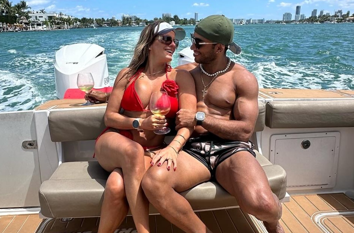 Alejandra Baigorria y Said Palao. (Foto: Instagram)