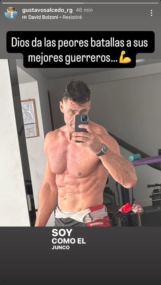 Deportista lanza fuerte mensaje luego que exponen audios que lo implicarían. (Instagram: @gustavosalcedo_rg)