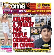ATRAPAN A ‘JUNIOR’ POR TRIPLE CRIMEN EN COMBI