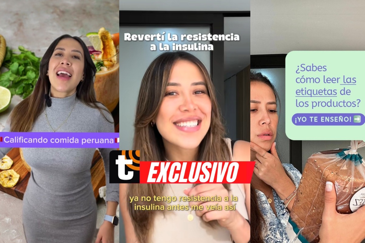Nutricionista Mariana Hidalgo causa furor en redes sociales con sus tips y recetas saludables. Foto: Composición capturas de pantalla de TikTok.