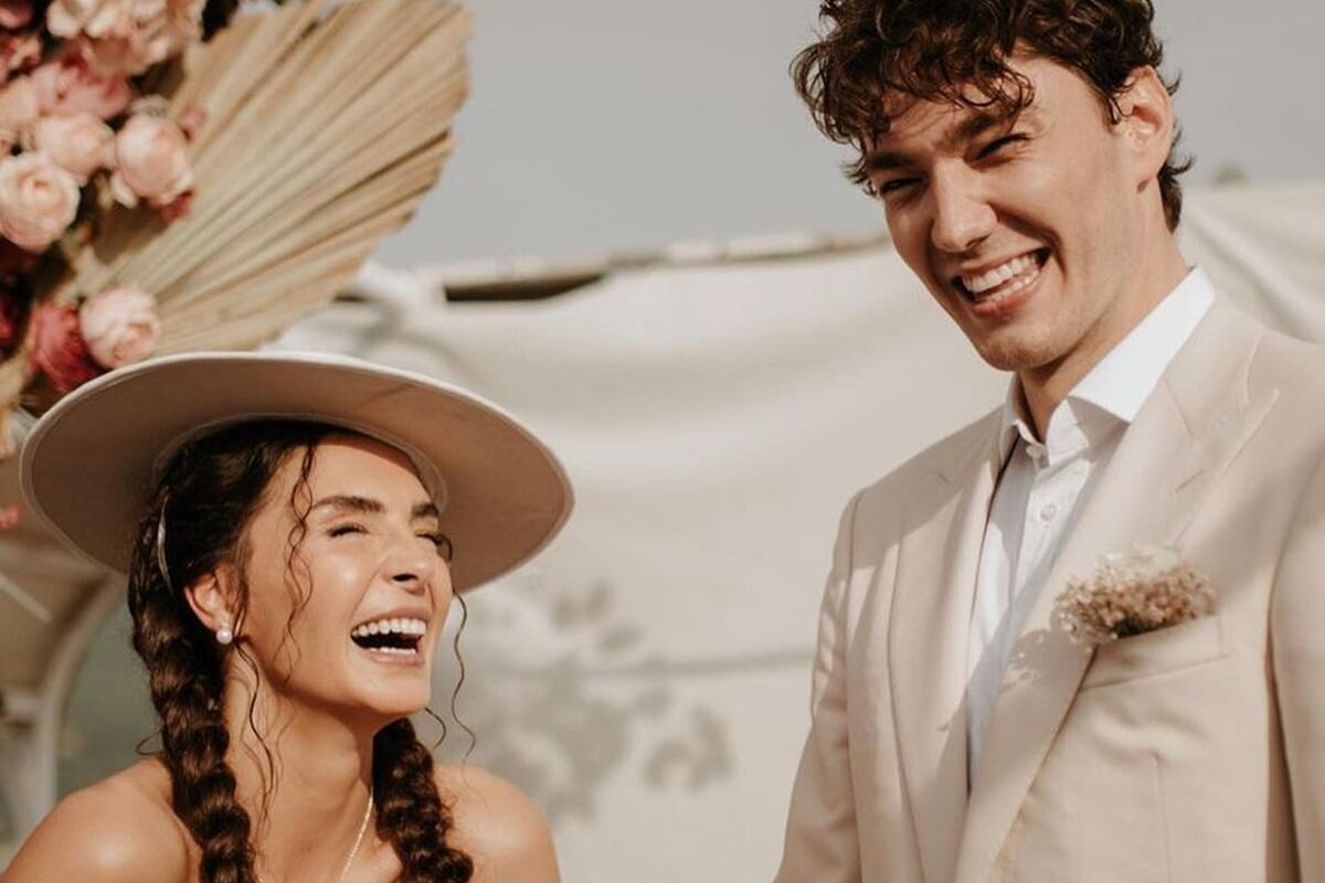 Ebru Şahin y Cedi Osman ya son marido y mujer luego de sus dos bodas (Foto: Ebru Şahin/Instagram)