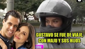 Exsaliente de Gustavo Salcedo pierde los papeles tras ser consultada por presunto viaje de reconciliación entre él y Maju: “¿Y qué hago?”