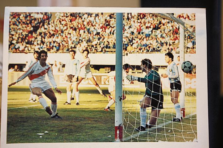 Con la camiseta de la selección peruana, Franco Navarro siempre lució.