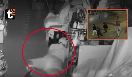 Robo a pocos metros de Palacio de Gobierno: delincuente es capturado mientras reptaba para robar galería