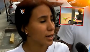 Samahara ‘parcha’ a reportero tras ser captada en ‘depa’ con Bryan luego de agresión: ¿Qué le dijo?