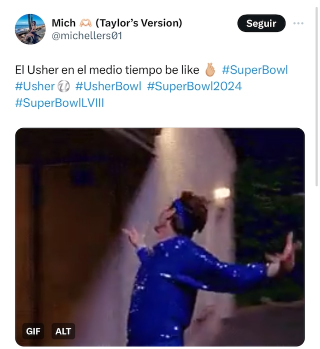 TROME | Los memes del 'halftime show' de Usher en el Super Bowl 2024 (Fotos: Twitter)