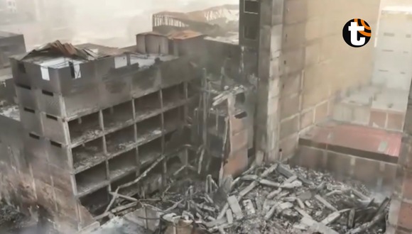 Se reaviva fuego en Barrios Altos