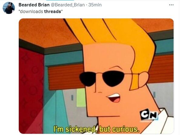 Memes ante el lanzamiento de Threads, el rival de Twitter. (Foto: Twitter).