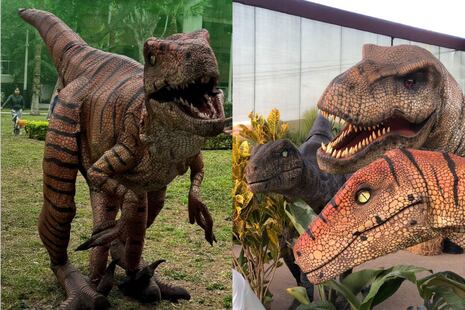 Halloween: Dinosaurios gigantes llegan con juegos y shows en vivo