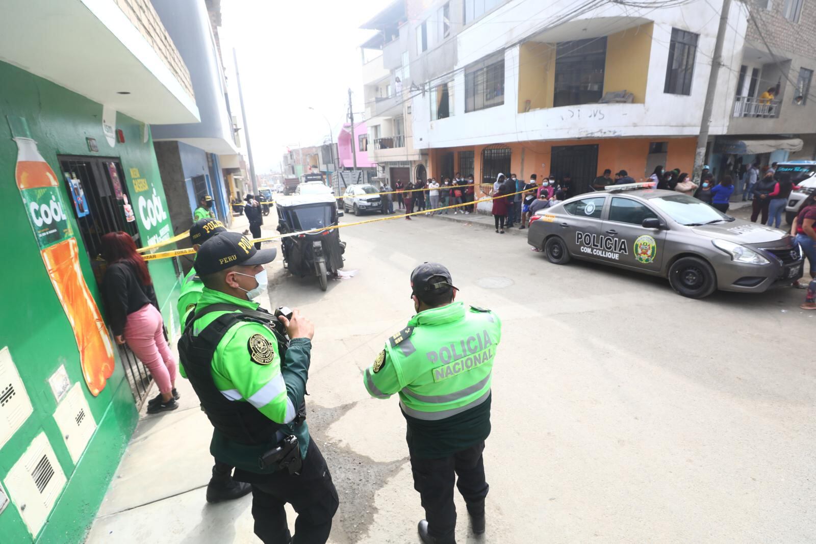 Escena del crimen. | Foto: Gonzalo Córdova