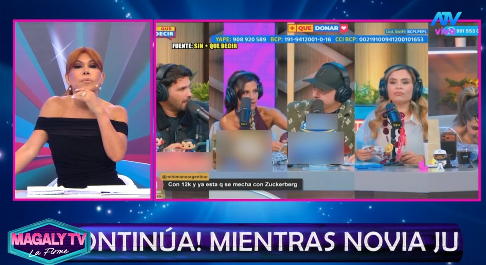Magaly Medina dice que cree en Mario Hart tras declaraciones de Korina Rivadeneira.