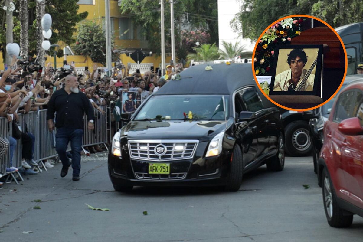 Los resto de PSV llegan al Camposanto Jardines de la Paz del distrito de La Molina. Foto: Britanie Arroyo / @photo.gec