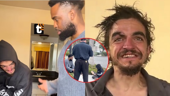 TROME - Tylor Chase fue rescatado tras ser visto viviendo en la calle