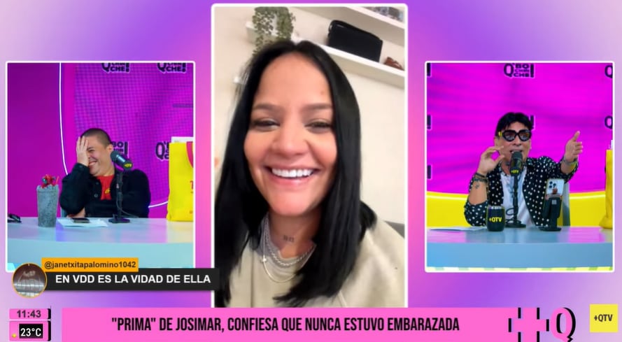 Prima de Josimar confiesa que nunca estuvo embarazada