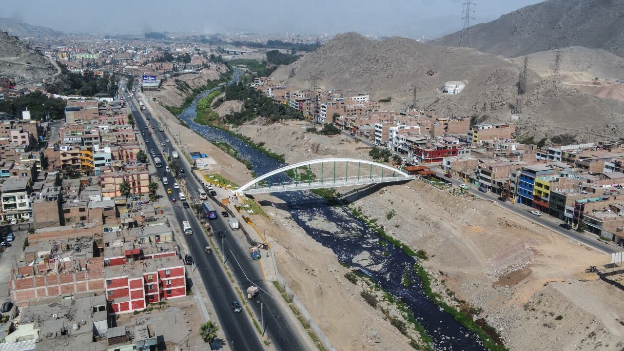 De acuerdo con el alcalde de Lima, Jorge Muñoz, este nuevo puente beneficiará a varios vecinos de los distritos de San Juan de Lurigancho y El Agustino. (Foto: MML)