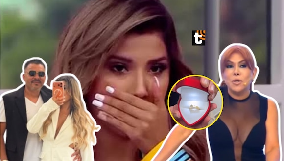 TROME - Yahaira Plasencia recibe anillo de ‘Don Diablo’, pero Magaly raja y ningunea regalo: “Es sencillito”