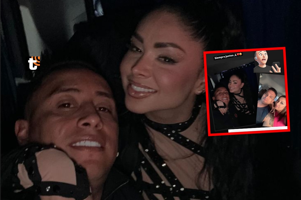 Christian Cueva grita su amor por Pamela Franco