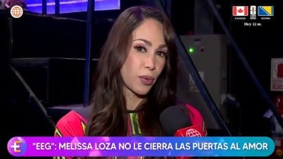 Melissa Loza afronta una etapa difícil de su vida.