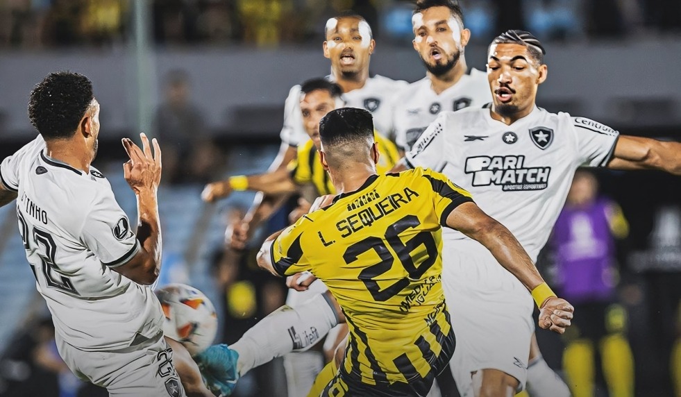 Peñarol vs Botafogo por la semifinal de la Copa Libertadores 2024. (Foto: Peñarol).