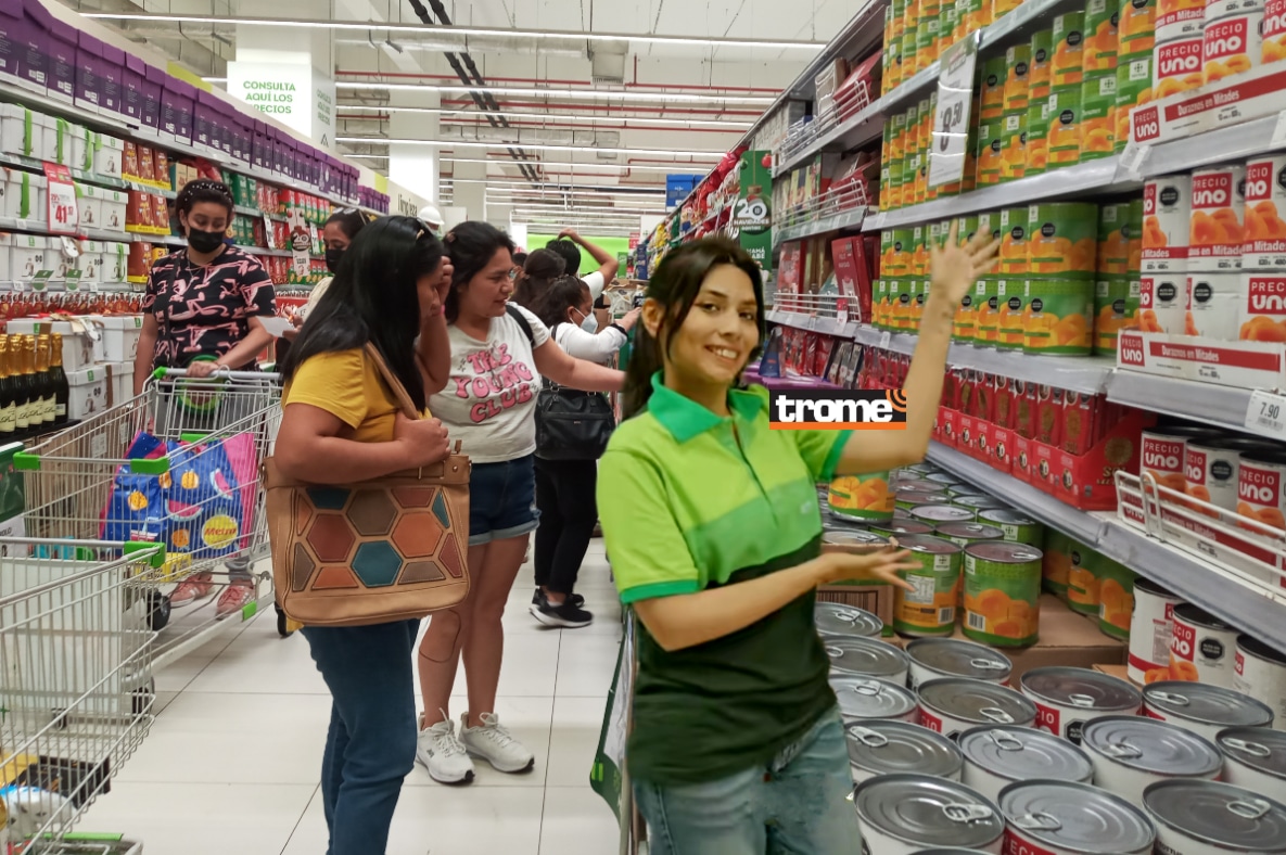 Cadena de supermercados abrió nueva tienda en Lima Norte. Tottus suma 58 tiendas en el Perú. (Foto: Isabel Medina / Trome).