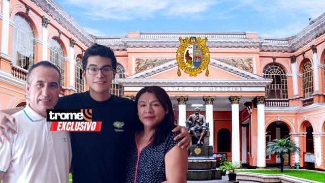 Elías Mendoza, el joven de San Juan de Lurigancho que logró el primer puesto en Medicina del examen de admisión San Marcos 2025-II. (Entrevista y foto composición: Isabel Medina / Trome).