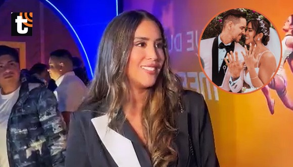 TROME - Melissa Paredes confirma que se irá de luna de miel con Anthony Aranda.