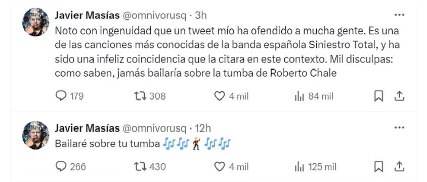 Javier Masías y sus polémicos comentarios tras la muerte de Alberto Fujimori.