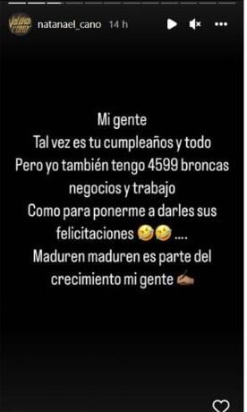 Así reaccionó Natanael Cano ante los pedidos de fotos de sus fanáticos. (Foto: Natanael Cano/ Instagram)