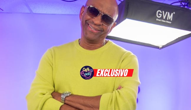 Sergio George en el Café con la Chevez. Foto: Mario Zapata / @photo.gec