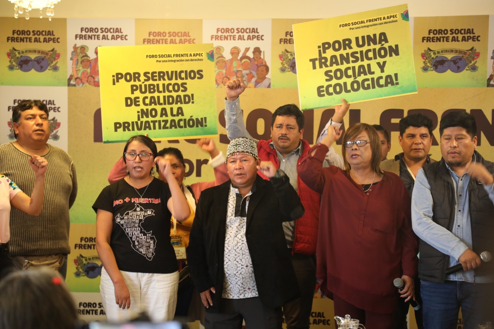 Líderes indígenas piden garantizar los derechos ambientales, los cuales podrían verse afectados con el Megapuerto de Chancay.