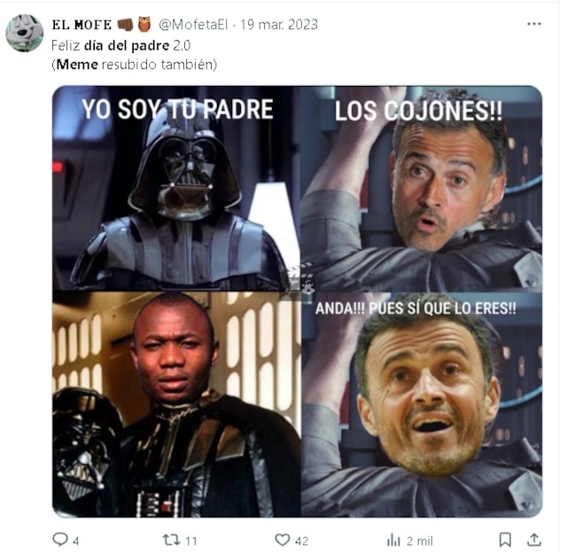 No te pierdas esta divertida selección con los mejores memes por el Día del Padre.