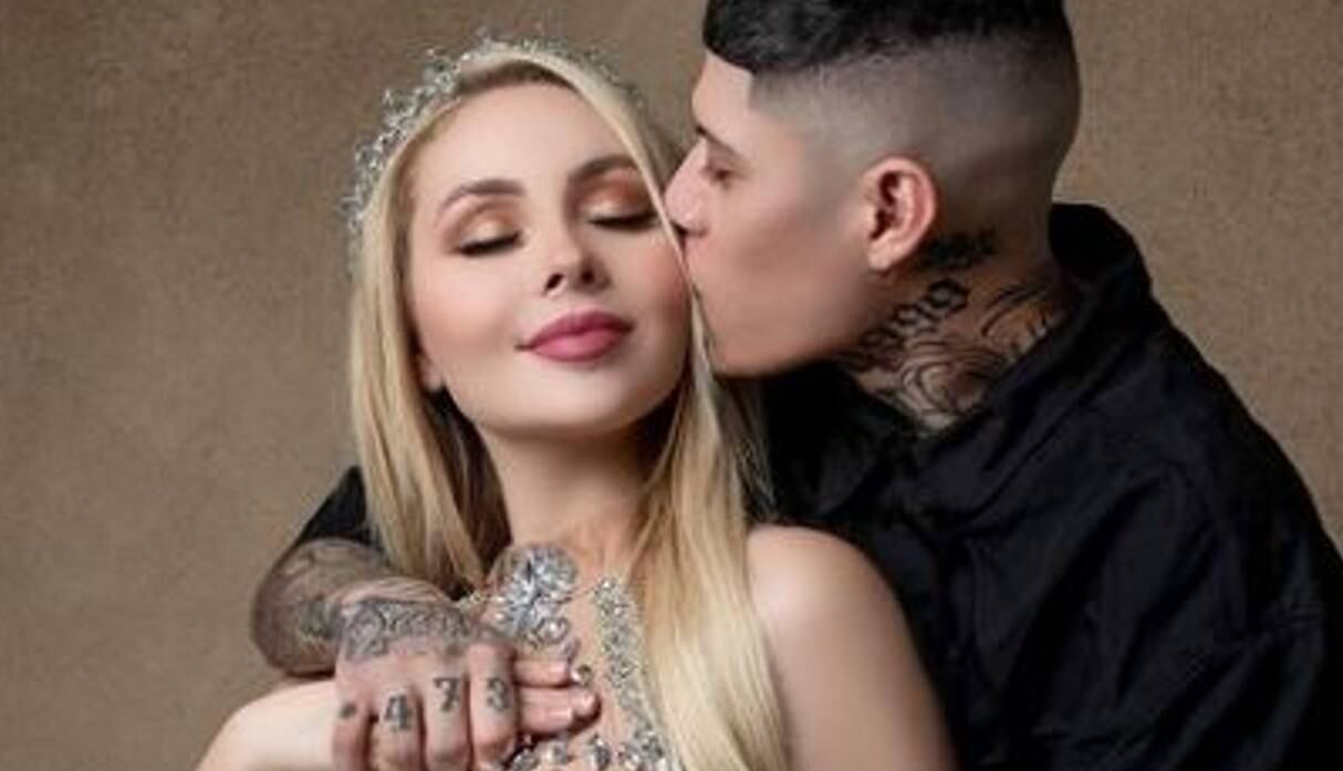 Santa Fe Klan y Maya Nazor fueron una de las parejas más famosas (Foto: Maya Nazor/Instagram).