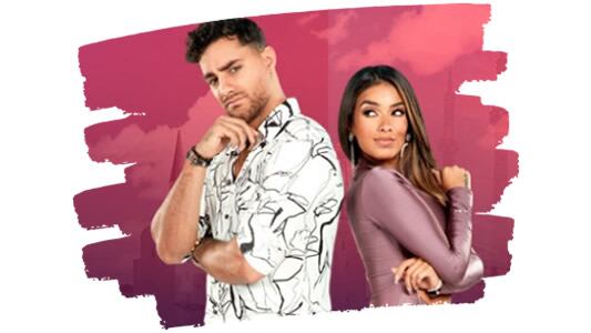 Austin Palao y Shirley Arica llegaron a la final del reality 'El poder del amor (Foto: Cortesía Latina)