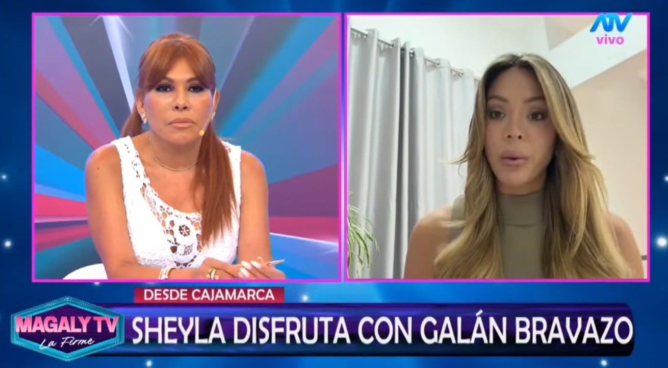Sheyla Rojas responde a las críticas contra
Joaquín Ramírez.