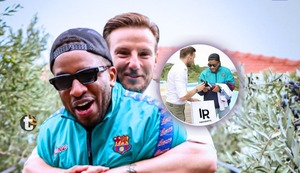 ¡GALÁCTICOS! Jefferson Farfán se reencuentra con Ivan Rakitić en ‘Enfocados’
