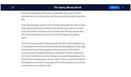 Periodista australiano aclaró la verdadera imagen de Andrew Redmayne en el mundo tras repechaje. Foto: Captura.