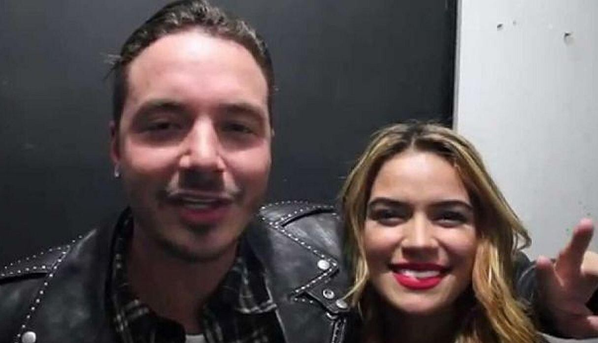 Karol G y J Balvin compartieron durante una gira en Alemania (Foto: J Balvin / Instagram)