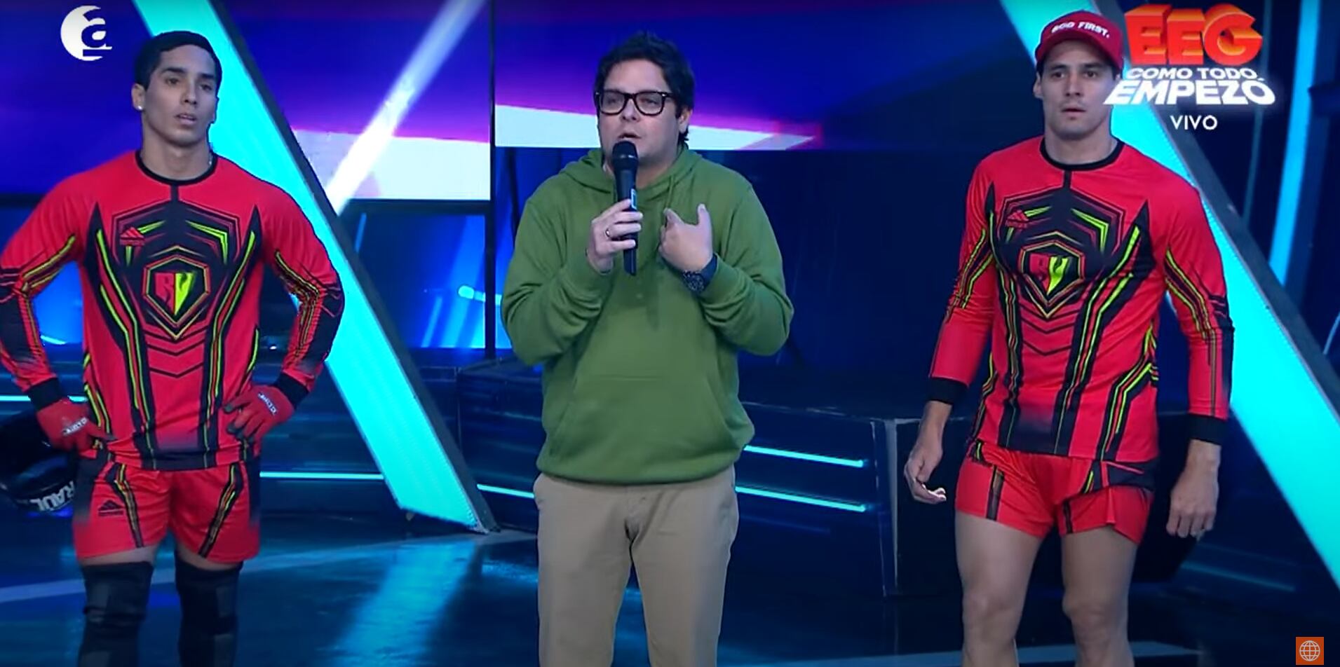 Conductores de EEG se enfrentan en vivo. (Foto: América Televisión)