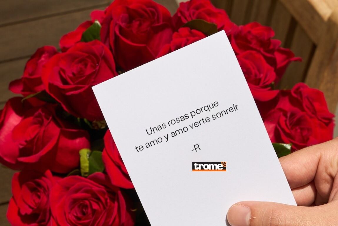 Las flores se mantienen entre los detalles más elegidos de regalos por San Valentín. (Isabel Medina / Trome / Rosatel).