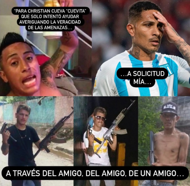 Memes de Paolo Guerrero